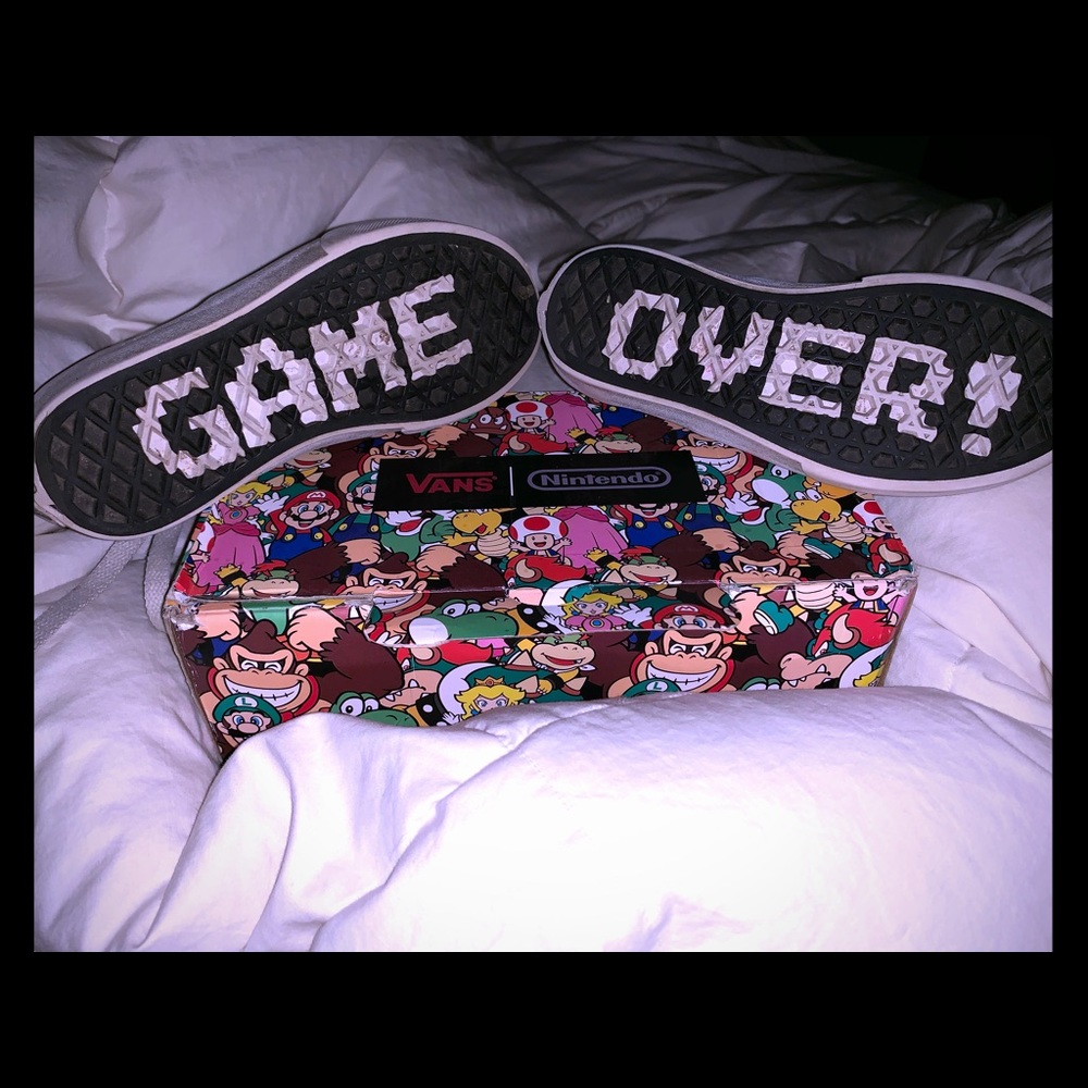 Children’s Nintendo Princess Peach Vans